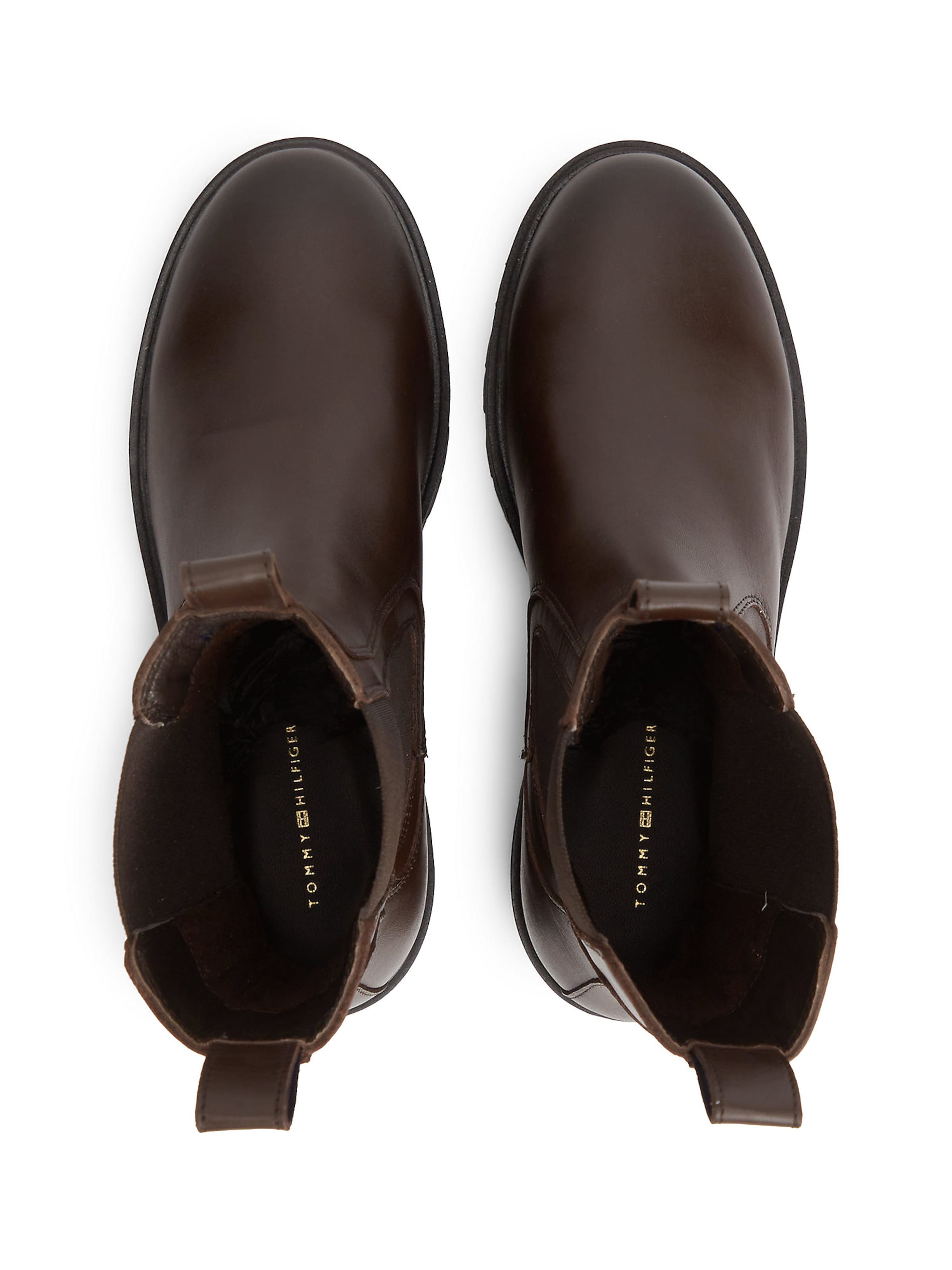TOMMY HILFIGER Chelsea Boots in Brown