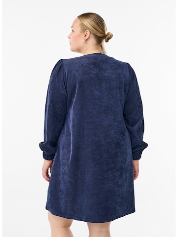 Zizzi Jurk 'VELENA' in Blauw