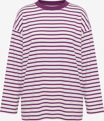 Studio Untold Shirt in M-L in blau / weinrot / weiß, Produktansicht