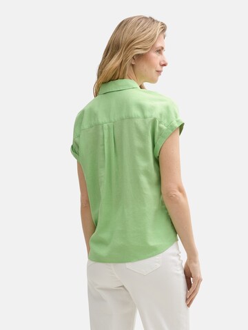 TOM TAILOR Blouse in Green