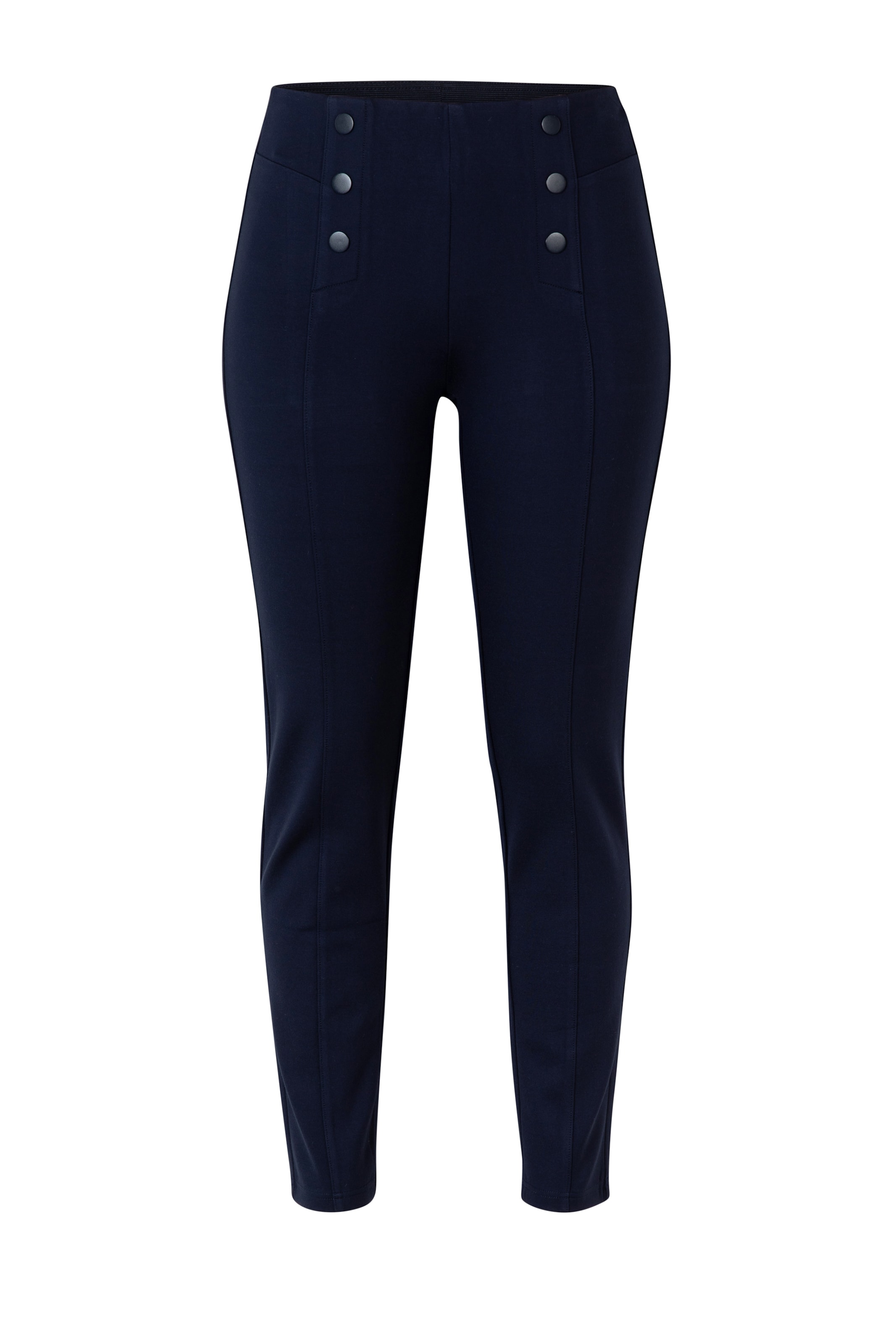 STOOKER WOMEN Slimfit Hose 'SIENNA' in Blau: Vorderseite