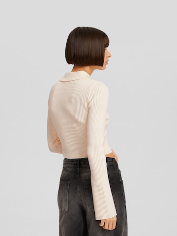 Bershka Sweater in Beige