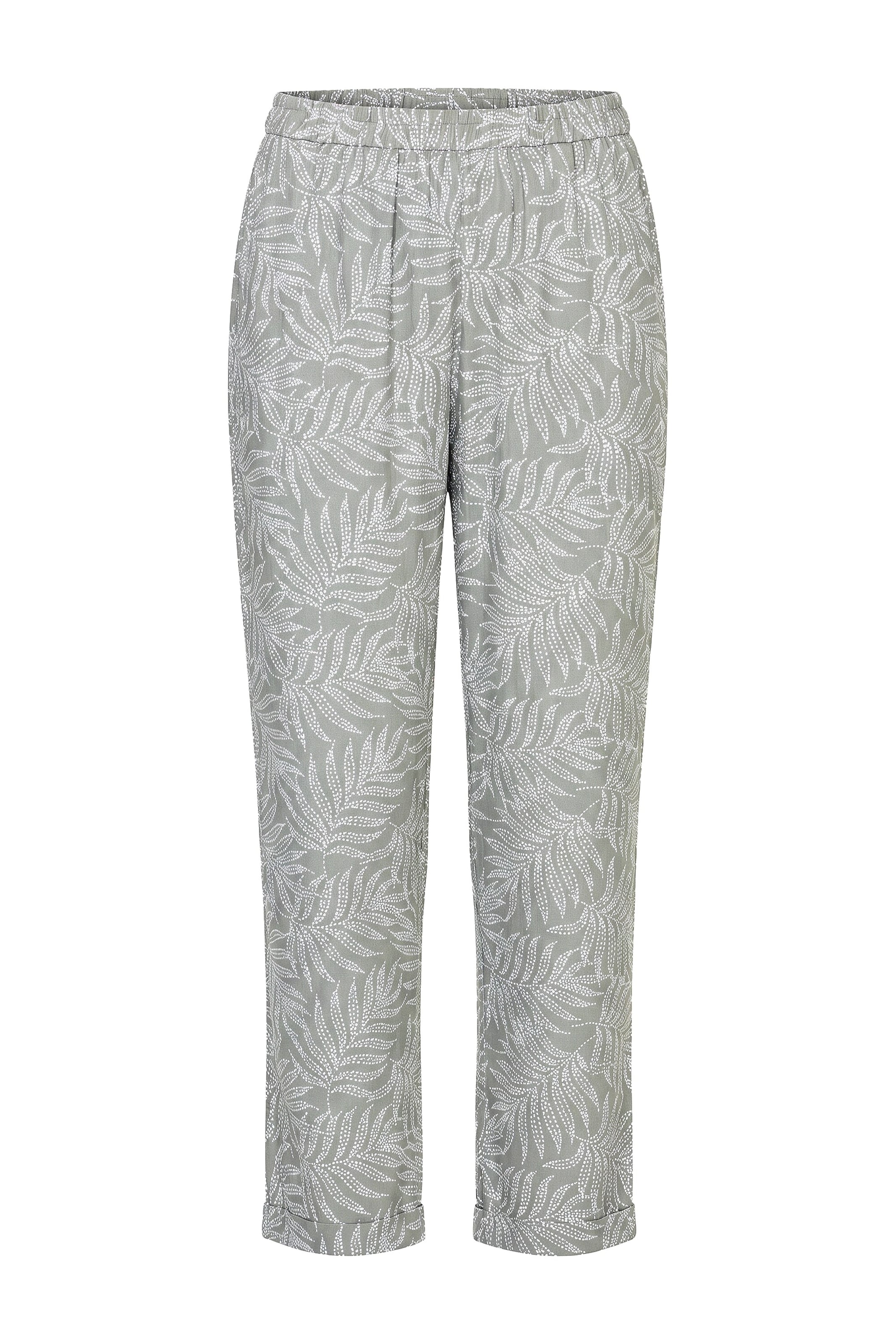 Angel of Style Regular Broek in Groen: voorkant