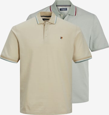 JACK & JONES Poloshirt 'BLUWIN' in Braun: predná strana