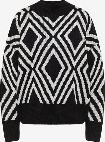 Pull-over IZIA en noir : devant