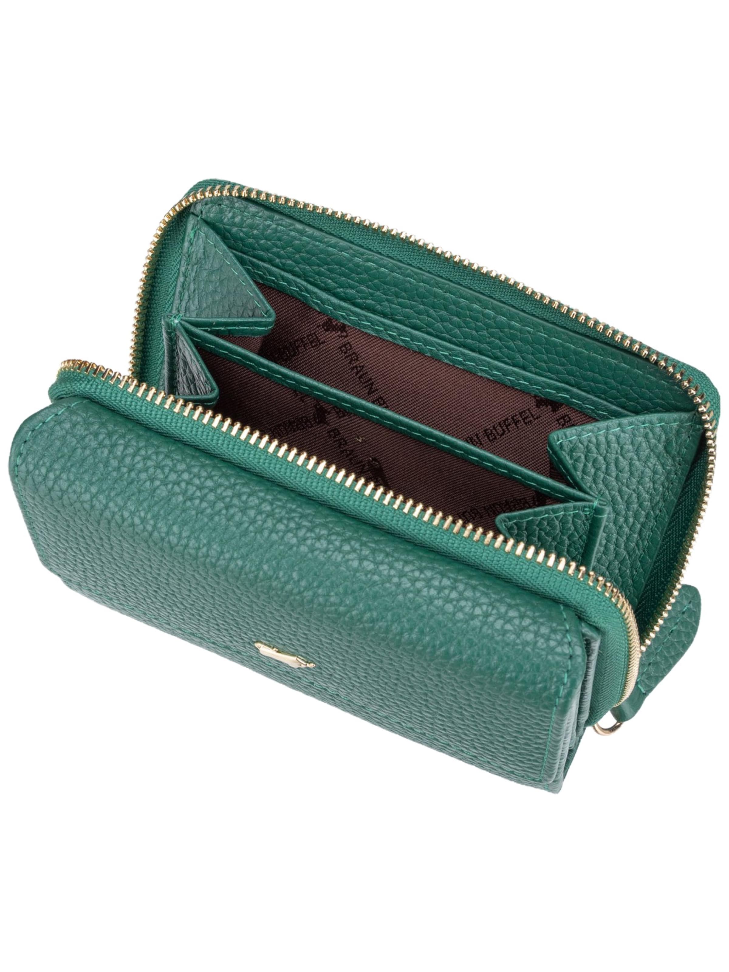 Braun Büffel Wallet ' Asti 50454 RV ' in Green