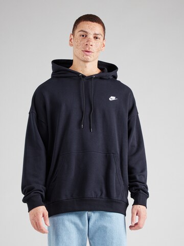 Felpa 'CLUB' di Nike Sportswear in nero: frontale