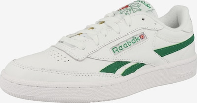 Reebok Sneaker low 'Club C Revenge' i 34,5 i mørkegrøn / hvid, Produktvisning