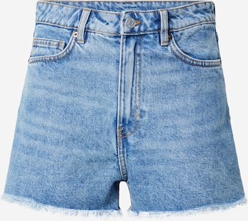 mėlyna Monki Laisvas Džinsai: priekis