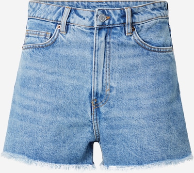 Monki Shorts in blue denim, Produktansicht