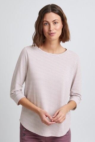 Fransa Shirt 'FR EMAJACQ' in Purple: front
