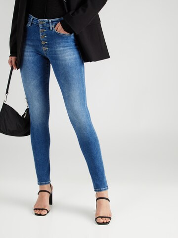 Skinny Jeans 'Iris' de la Dondup pe albastru