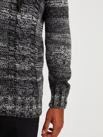 Leif Nelson Pullover in Schwarz