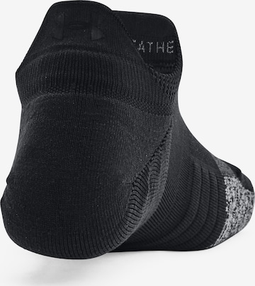 UNDER ARMOUR Sportsocken 'Breathe' in Schwarz