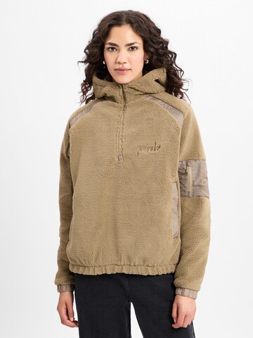 Pegador Between-season jacket 'Bonny' in Brown: front