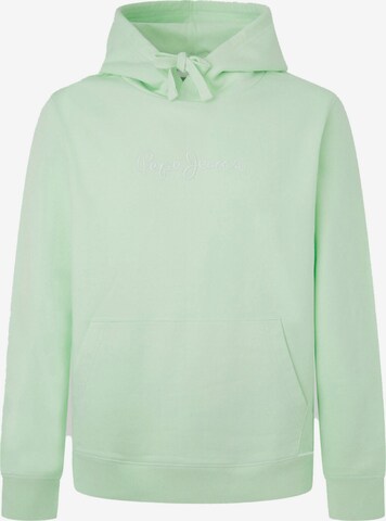 Pepe Jeans Sweatshirt 'JOE' in Green: front