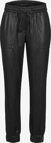 STEHMANN Tapered Pants 'Suzett' in Black: front
