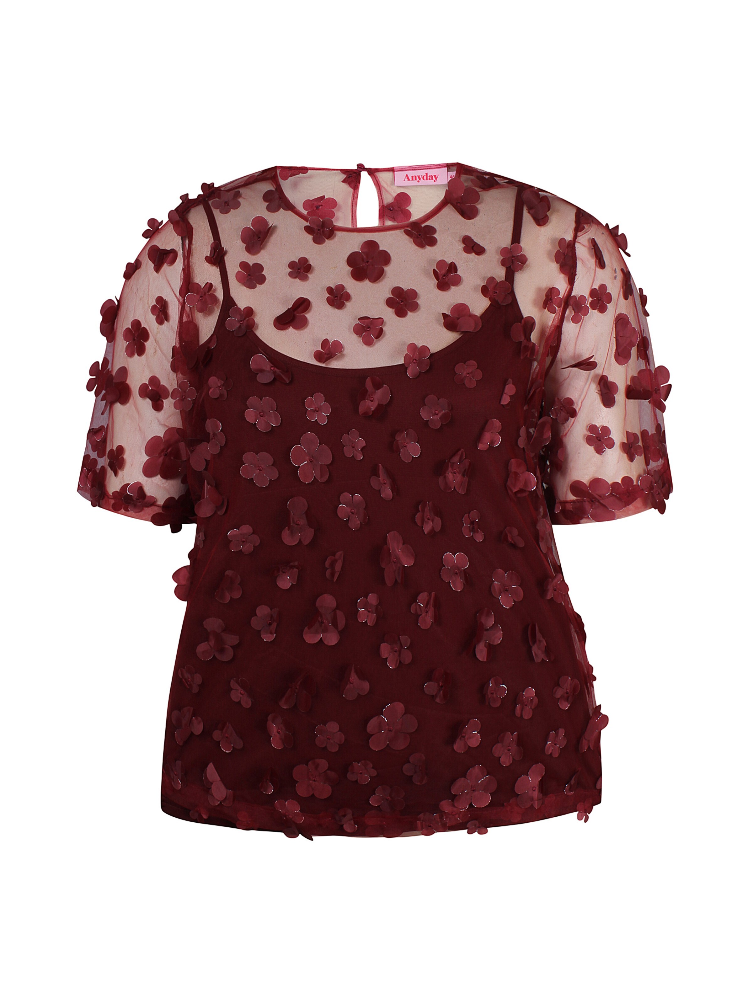 Anyday Blouse 'Sabina 502' in Red: front