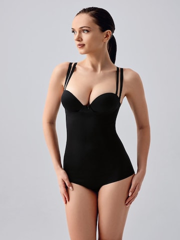 C&City Shaping bodysuit in Black: front