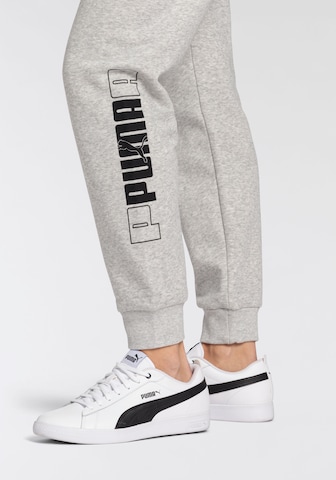 Regular Pantalon de sport 'ESS+' PUMA en gris