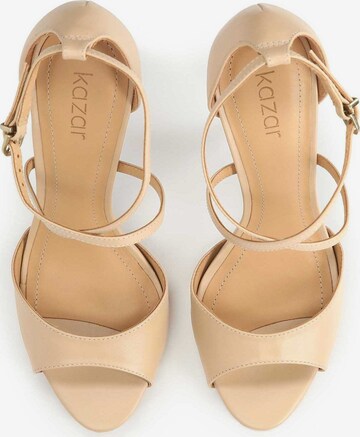 Kazar Sandals in Beige