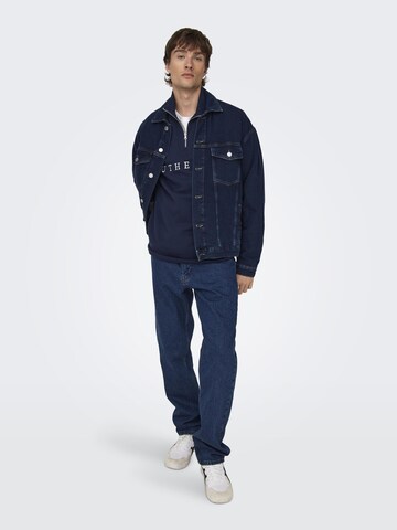 Only & Sons Sweatshirt in Blauw