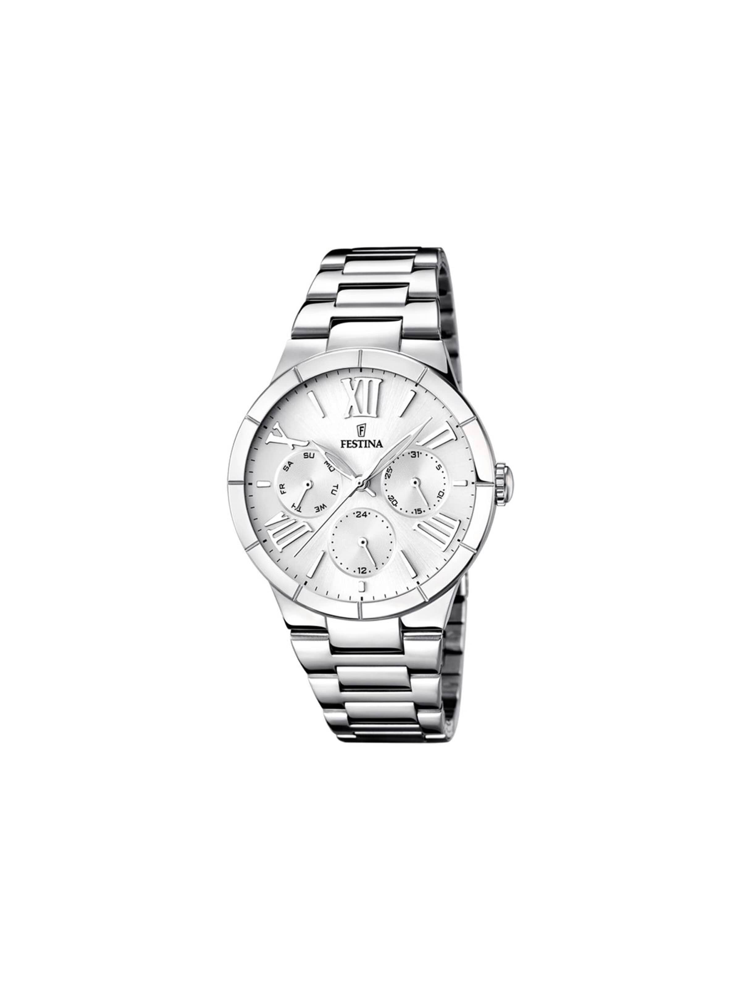 Montre à affichage analogique 'Festina - Date watch BOYFRIEND COLLECTION - Quartz watch movement - Watch case width: 36 mm' FESTINA en blanc : devant