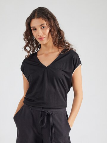 VERO MODA Μπλουζάκι 'VMVIPS' σε μαύρο: μπροστά