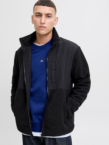 Veste en polaire 'JWHMARVIN' JACK & JONES en noir