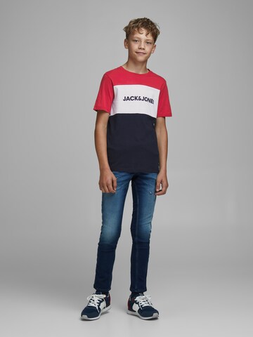 Maglietta di Jack & Jones Junior in blu