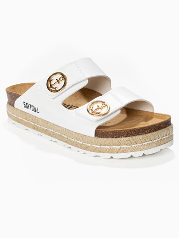 Mule 'Alizee' Bayton en blanc