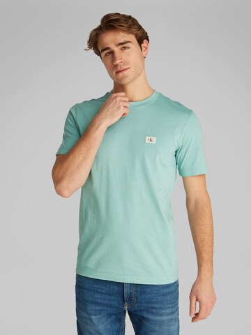 Maglietta di Calvin Klein Jeans in verde: frontale