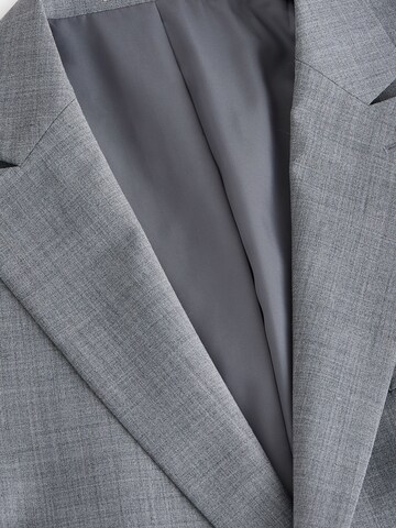Next Slim Fit Sakko in Grau