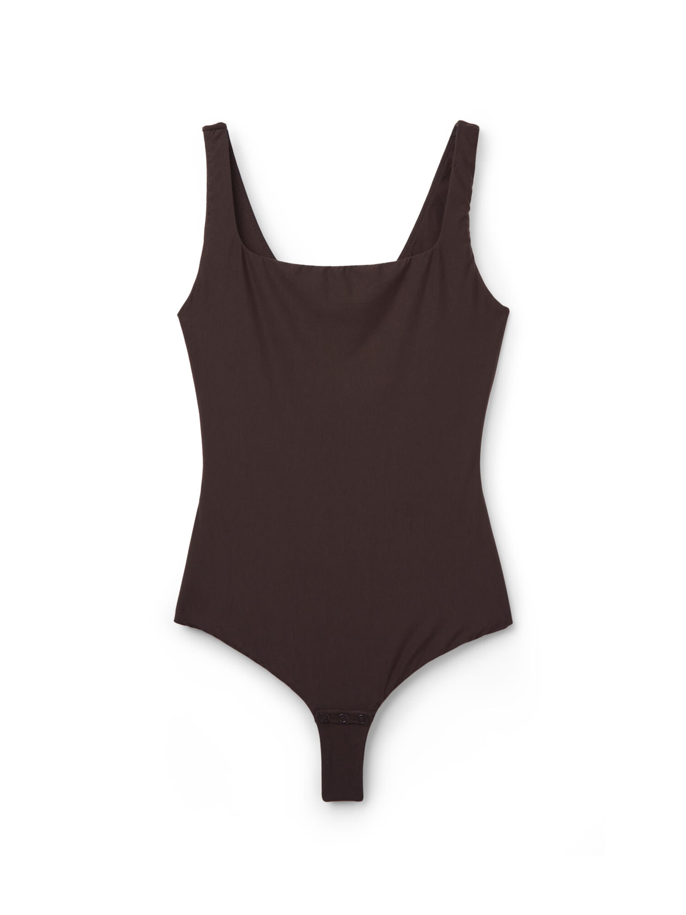 INTIMISSIMI Body in Braun: Vorderseite