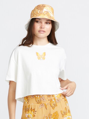 Volcom Shirt 'Sun Keep Trim' in White: front