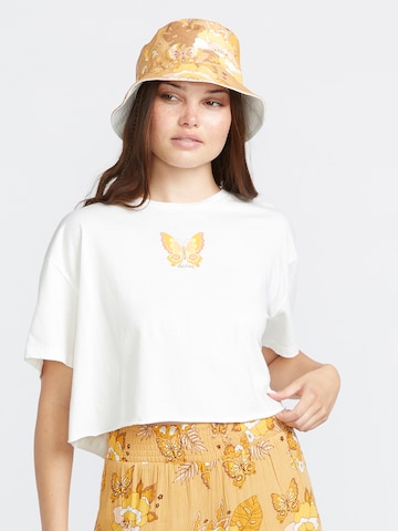 T-shirt 'Sun Keep Trim' Volcom en blanc : devant