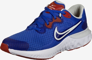 NIKE Athletic Shoes 'Renew run 2' in Blue: front