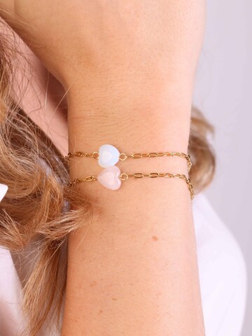 Lucardi Armband in Gold: Vorderseite