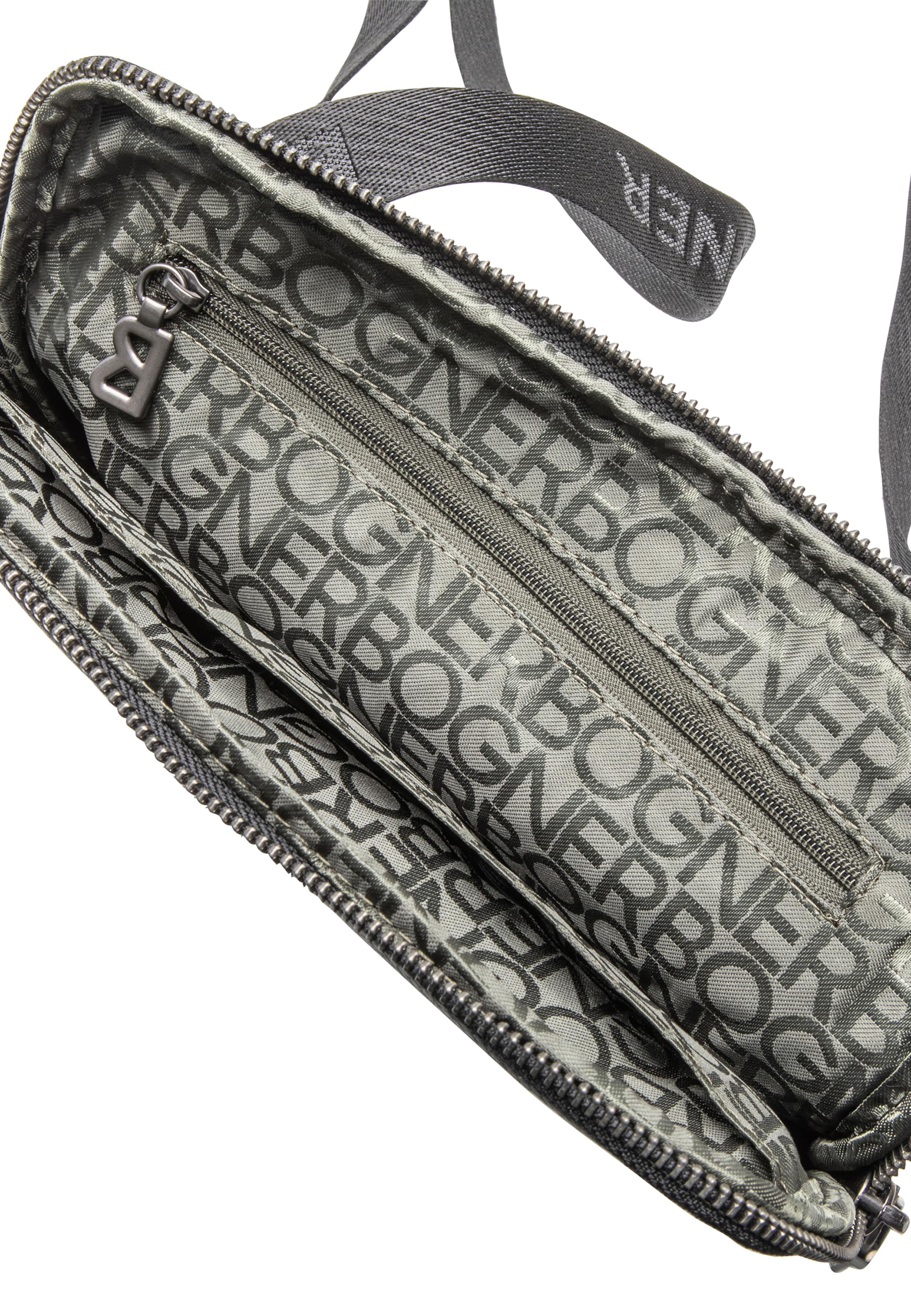 BOGNER Schoudertas 'Jasper Linus' in Zwart