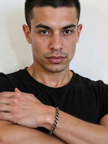 Tony Fein Bracelet 'Kordel' in Silver