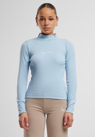 Maglietta di Karl Kani in blu: frontale