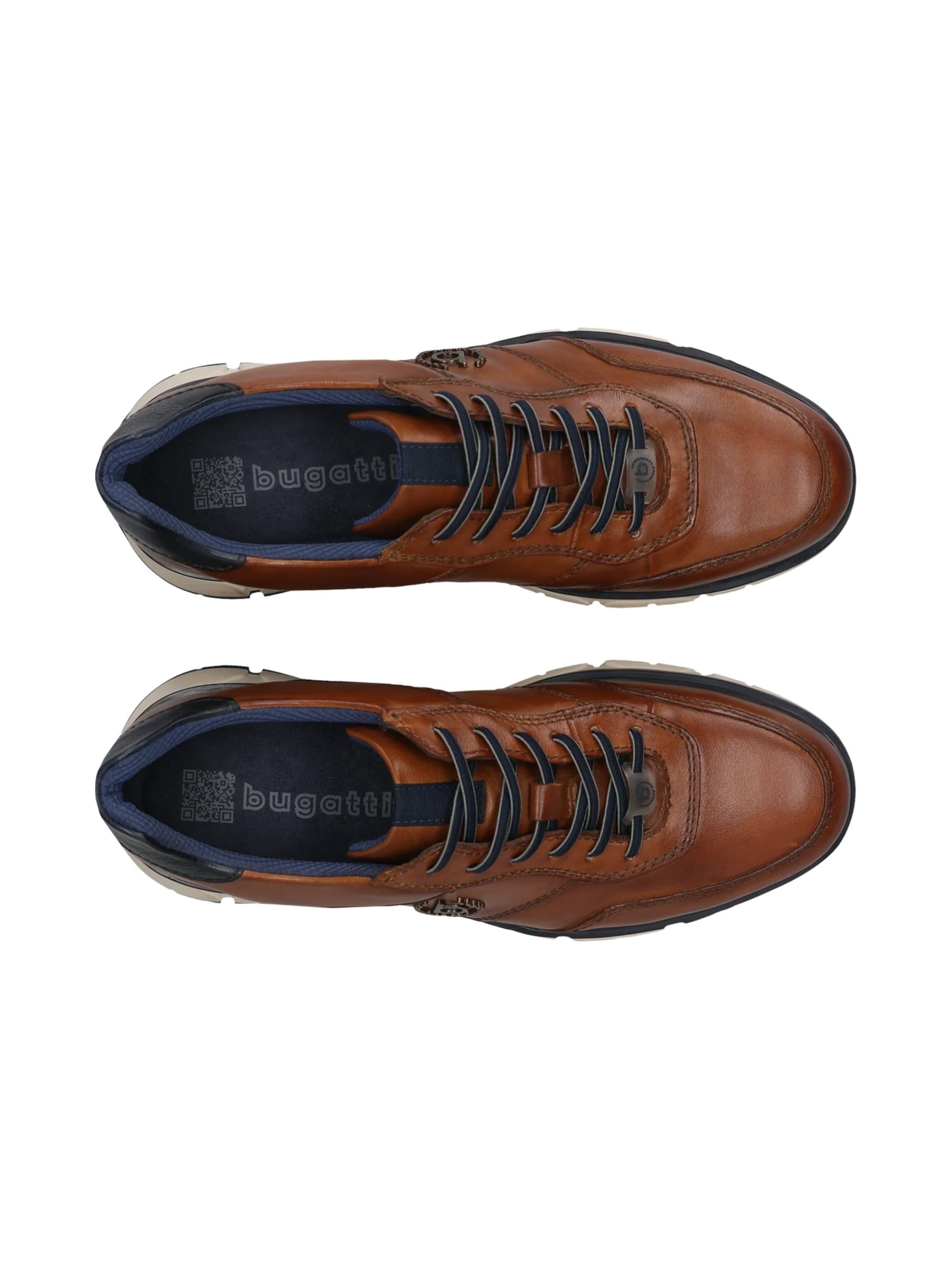 bugatti Snøresko i brun