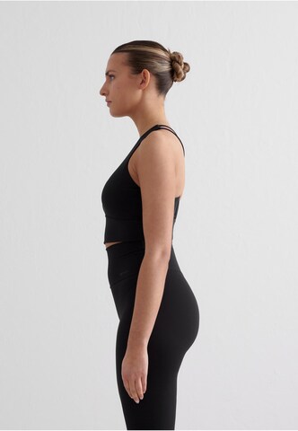 Aim'n Bustier Športni nederček 'Sense' | črna barva