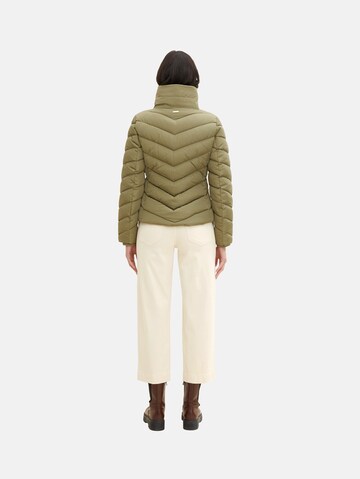 TOM TAILOR Winter Jacket in Green