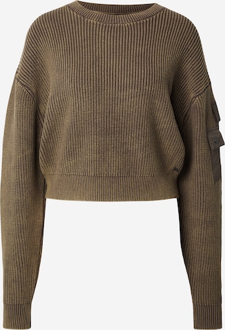 G-STARPulover - smeđa boja: prednji dio