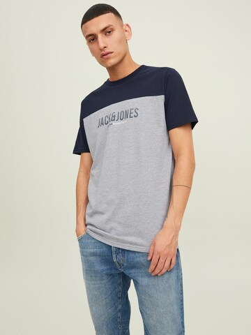 Maglietta 'Dan' di JACK & JONES in grigio: frontale