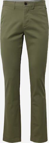 Regular Pantalon chino 'Denton' TOMMY HILFIGER en vert : devant
