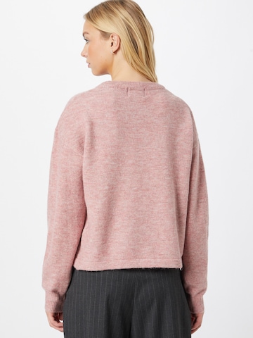 Pull-over 'Cindy' PIECES en rose