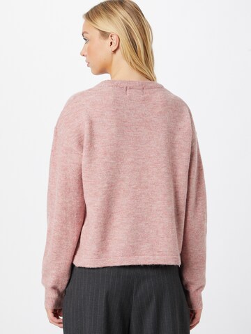 PIECES Sweater 'Cindy' in Pink