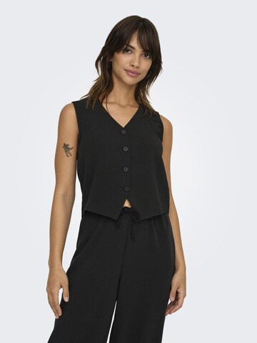 Gilet 'ONLTHANA' di ONLY in nero: frontale